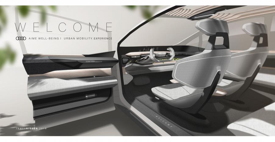 Эскиз Audi AI:ME 2019 года  (фото 68 из 104)